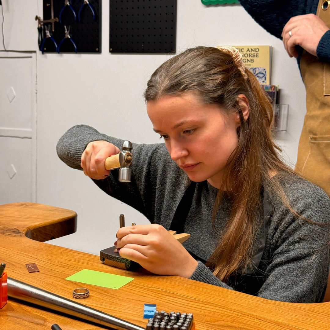 Make Your Own Silver Ring Workshop – Celtic Coastal Creations